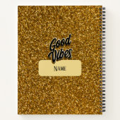Goede Vibes Notitieboek (Achterkant)