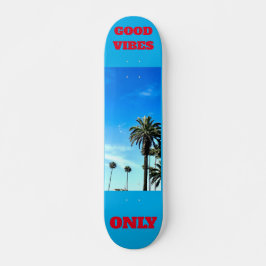 "Goede Vibes Only", 7 3/4 "Skateboard Deck Persoonlijk Skateboard