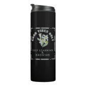 Goede Vibes only-Keep Learning & Growing Design Thermosbeker (Geroteerd rechts)