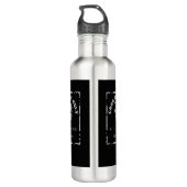 Goede Vibes only-Keep Learning & Growing Design Waterfles (Achterkant)