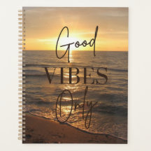 Goede Vibes Only Planner