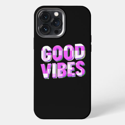 GOEDE VIBES – Op maat gemaakt  iPhone Hoesje (Achterkant)
