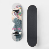 Goede Vibes Op Maat Gemaakte Skateboard (Voorkant)