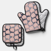 Goede Vibes Ovenwant & Pannenlap Set (Voorkant / Achterkant)