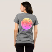 Goede vibes / Pickle Peace Tri-Blend Shirt (Achterkant volledig)