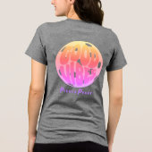 Goede vibes / Pickle Peace Tri-Blend Shirt (Achterkant)