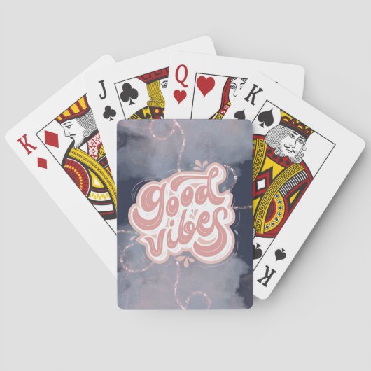 Goede Vibes Pokerkaarten (Achterkant)