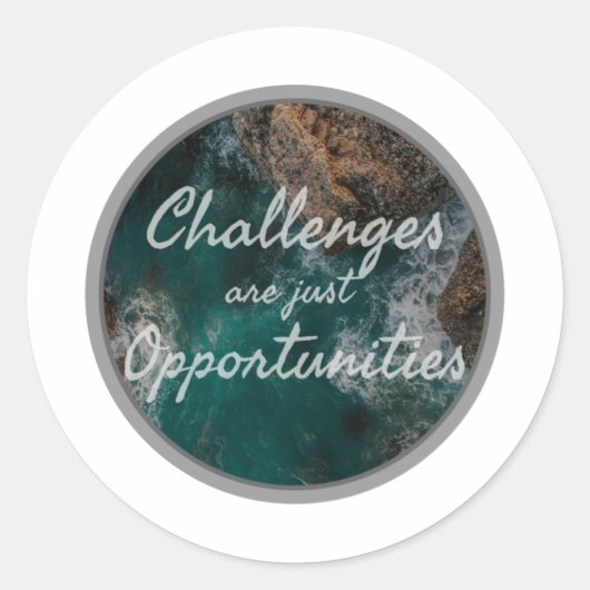 goede vibes positieve energieprijzen voor werk , l ronde sticker (Voorkant)