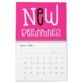 Goede Vibes Positieve Quotes Rainbow Kalender (Jan 2027)
