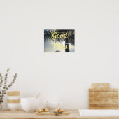 Goede vibes poster (Keuken)