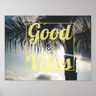 Goede vibes poster