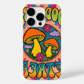 Goede vibes retreat paddenstoel Case-Mate iPhone case (Achterkant)