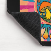 Goede vibes retreat paddenstoel muismat (Hoek)