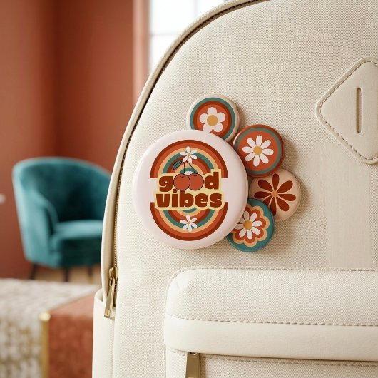 Goede Vibes Ronde Button 3,2 Cm