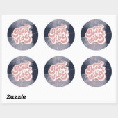 Goede Vibes Ronde Sticker (Vel)