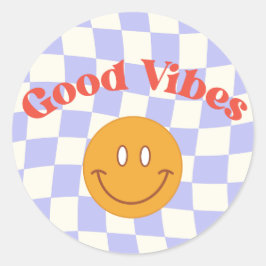 Goede Vibes ronde Sticker