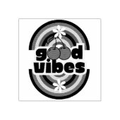Goede Vibes Rubberstempel (Afrduk)