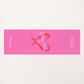 Goede Vibes slechts Hart Grafisch om het even welk Yogamat (Voorkant (horizontaal))