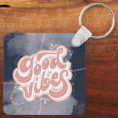 Goede Vibes Sleutelhanger (Achterkant)