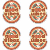 Goede Vibes Sticker (Voorkant)