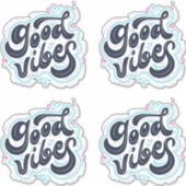 Goede Vibes Sticker (Voorkant)