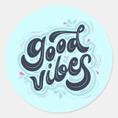 Goede Vibes Sticker (Voorkant)