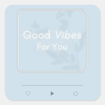 'Goede Vibes' Sticker