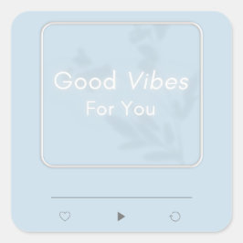 'Goede Vibes' Sticker