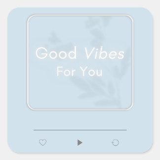 'Goede Vibes' Sticker