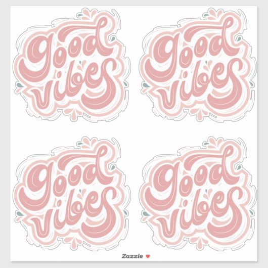 Goede Vibes Sticker (Vel)