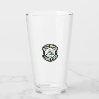Goede Vibes Strakke Lijnen Grappig Vissen Buiten D Glas
