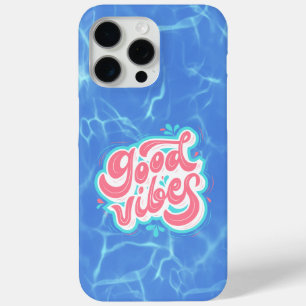 Goede Vibes Strand/zwembad iPhone 15 Pro Max Hoesje