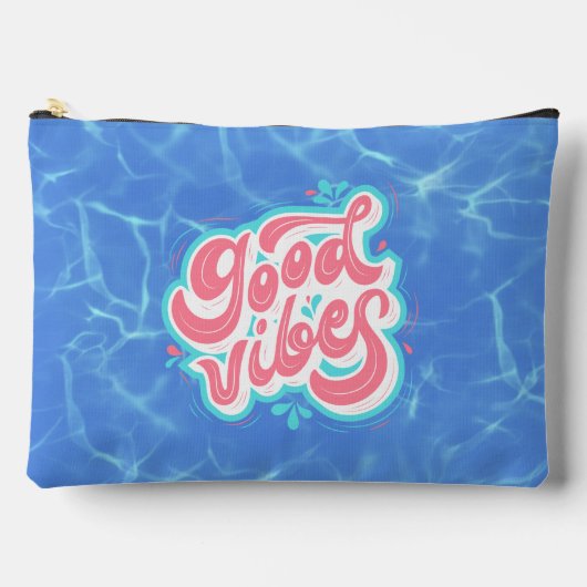 Goede Vibes Strand/zwembad Etui (Voorkant)