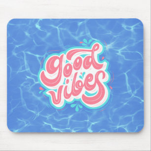 Goede Vibes Strand/zwembad Muismat