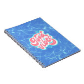 Goede Vibes Strand/zwembad Notitieboek (Rechterzijde)