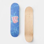 Goede Vibes Strand/zwembad Persoonlijk Skateboard (Voorkant)