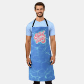 Goede Vibes Strand/zwembad Schort (Gedragen)