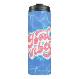 Goede Vibes Strand/zwembad Thermosbeker