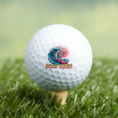 Goede Vibes - Surfen - Summer Vibes Golfballen (Insitu Shirt)