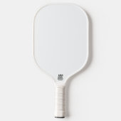 Goede vibes tekstkunst pickleball paddle (Achterkant)