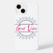 Goede Vibes telefoonhoes Case-Mate iPhone Case (Achterkant)