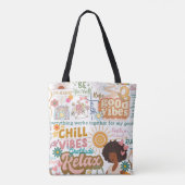 Goede Vibes Tote Bag (Achterkant)