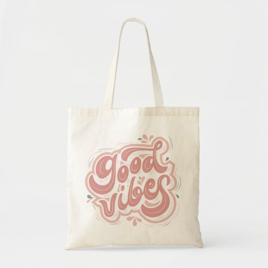 Goede Vibes Tote Bag (Voorkant)