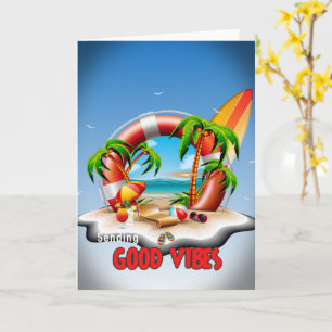 Goede Vibes verzenden Kaart