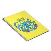 Goede Vibes voor iedereen Notitieboek (Rechterzijde)