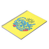 Goede Vibes voor iedereen Notitieboek (Linkerzijde)