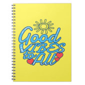 Goede Vibes voor iedereen Notitieboek (Voorkant)