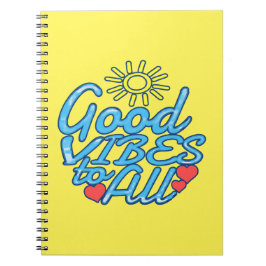 Goede Vibes voor iedereen Notitieboek
