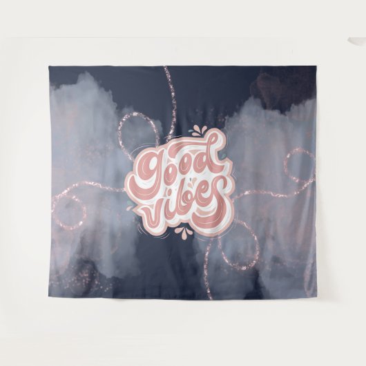 Goede Vibes Wandkleed (Voorkant (horizontaal))