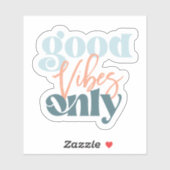 Goede Vibes Waterdichte Sticker (Vel)